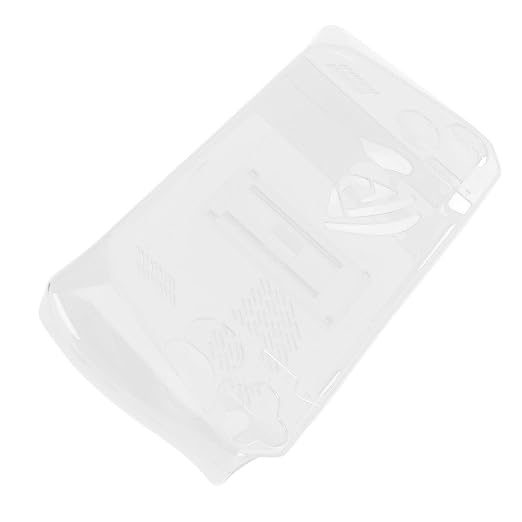 Clear Shockproof TPU Protective Case for ROG Ally Handheld 2023, Transparent Game Console Cover with Foldable Stand and Non - Slip Grip for Gaming Comfort (Transparent) - Image 9