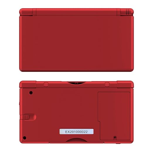 eXtremeRate Scarlet Red Replacement Full Housing Shell for Nintendo DS Lite, Custom Handheld Console Case Cover with Buttons, Screen Lens for Nintendo DS Lite NDSL - Console NOT Included - Image 5
