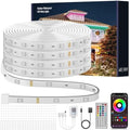 Ledagic Outdoor Led Strip Lights Waterproof 300ft, Outside Led Light Strip by Ledagic