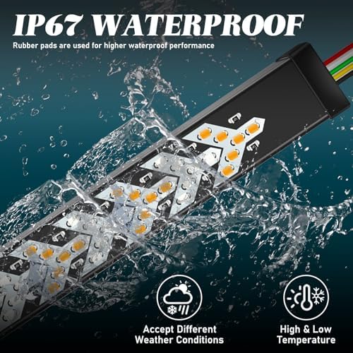 DIBMS Upgraded 60” LED Tailgate Light Bar Strip with Fall Warning Signal - Image 6