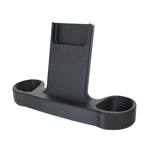 3D Printed Controller Organizer for Pegboard Wall Storage, Side Cradle Desktop Stand with Open Top Access for Dock Alignment and Tidy Gaming Areas - Image 7