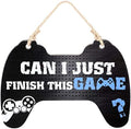 Jetec Gaming Sign Bedroom Game Controller Wood Hanging Gamer Plaque Gaming Quote Hanging Door Sign for Kids Boys Bedroom Door Wall Decoration by Jetec