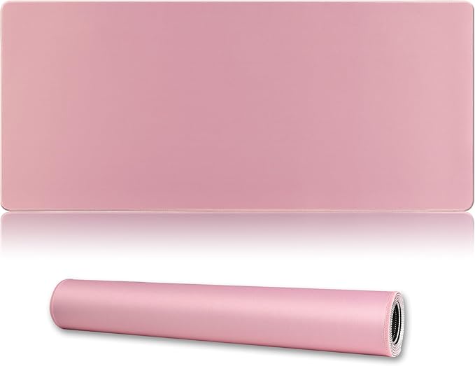 XXL Gaming Mouse Pad 35.4x15.7 Professional Large Mouse Pad & Computer Game Mouse Mat-90x40 Pinkus by Cmhoo