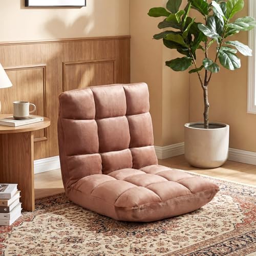 COSTWAY Floor Chair, Video Gaming Chairs with Back Support - Image 4