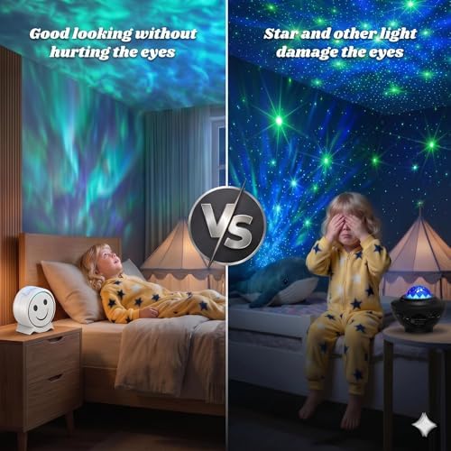 Galaxy Projector Night Light Lamp for Kids Bedroom - Image 4