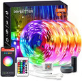 DAYBETTER Smart WiFi Led Lights, Tuya App Controlled, Compatible with Alexa and Google Assistant, Timer Schedule, RGB Strip Color Changing Décor for Bedroom Party Kitchen, 200ft by DAYBETTER