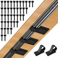 EEEKit Cord Management Under Desk: 40 Pairs Cable Straps - Wire Organizer by EEEkit