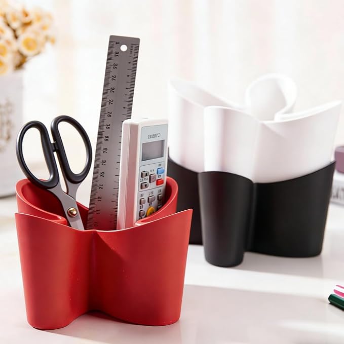 Flower Shape Remote Control Holder Modern,Desk Organizer Storage Container - Image 7