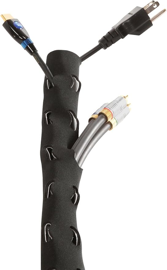 OmniMount OECMS Neoprene Cable Management - Black/White by OmniMount