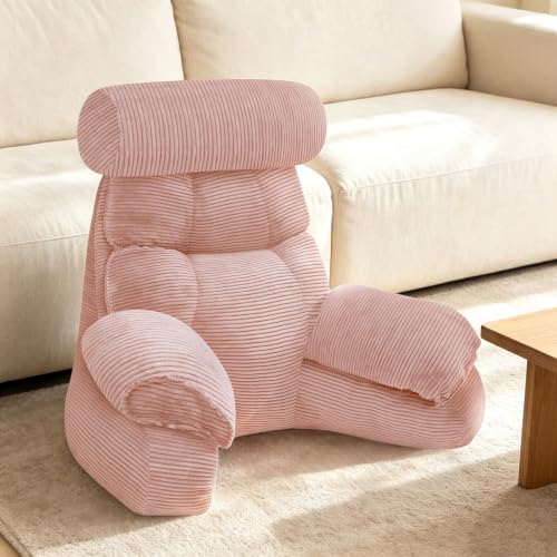 FXXUDVNIIN Back Pillow for Bed Sitting up – with 9.4" Armrest by Unknown
