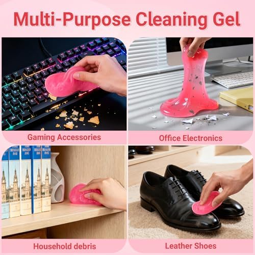 ColorCoral Cleaning Gel Dust Cleaner for PC Keyboard Car Detailing, 160g - Image 3
