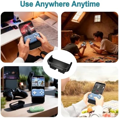 Mobile Clip for Controller, Foldable & Extendable Phone Holder Mount, Adjustable Gaming Clip Bracket for Smartphone, Portable & Secure Design for Comfortable Mobile Gaming (for Micro) - Image 5