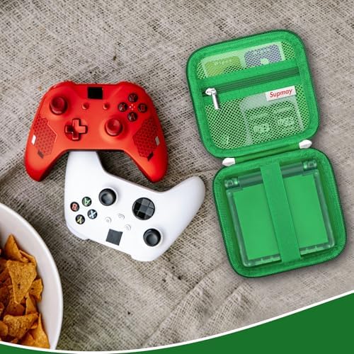 Supmay Carrying Case for Anbernic RG Rotate, RG34XXSP, RG35XXSP, Green - Image 7