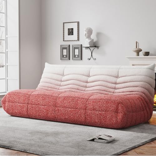 WHGBJA Oversized Bean Bag Chair for Adults with Memory Foam 3 Seater Couch | Floor Sofa Couch for Gaming, Reading, Bedroom, Living Room, Comfy, Boneless, Ergonomic by WHGBJA