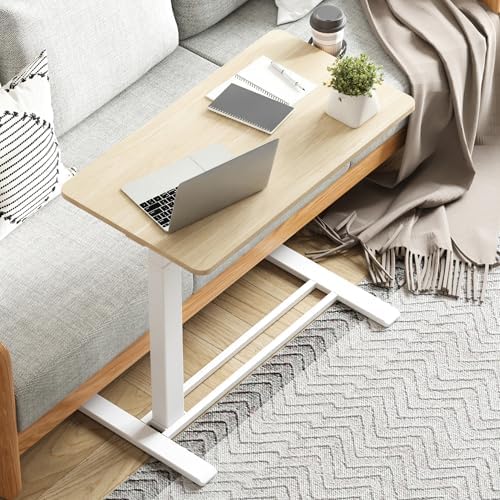 28'' Medical Overbed Bedside Table with Wheels,Rolling Table - Image 2