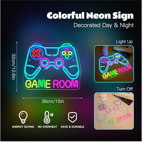 Game Room Neon Sign Arcade Gaming Neon Signs for Boys Room Decor - Image 5