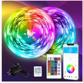 DAYBETTER LED Strip Lights 130ft Lights Strip for Bedroom, Desk, Indoor Room Bedroom Birthday Gifts RGB Decor with Remote and 24V Power Supply by DAYBETTER