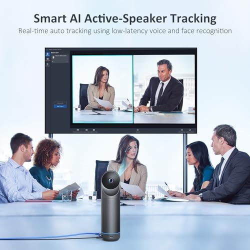 NexiGo Meeting 360 Ultra (Gen 3), Enhanced All-in-One Conference Camera System, Multi-Camera Setup, 8K Capture, AI-Powered Framing and Auto Tracking, for Medium to Large Meeting Rooms - Image 4