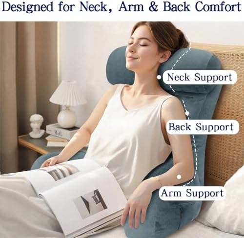 Reading Pillows for Sitting in Bed Adult - Image 3