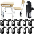 Reallnaive 12 Pcs Water Bottle Holder for Classroom Desk Cupholder Back to School Gift for Student Anti-Spill 360° Rotating Water Bottle Holder for Desk Chair to Hold Coffee Cup for Office Classroom by Reallnaive