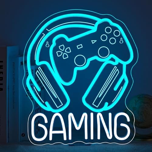 Gaming Neon Sign for Teen Boy Room Decor Video Game Neon Light by gamerneon