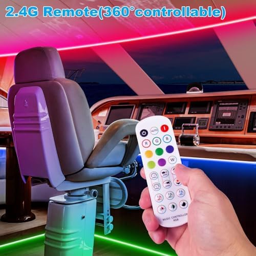 Boat Led Light 66FT, 12V RGB Waterproof Pontoon Boat Lights Exterior - Image 5