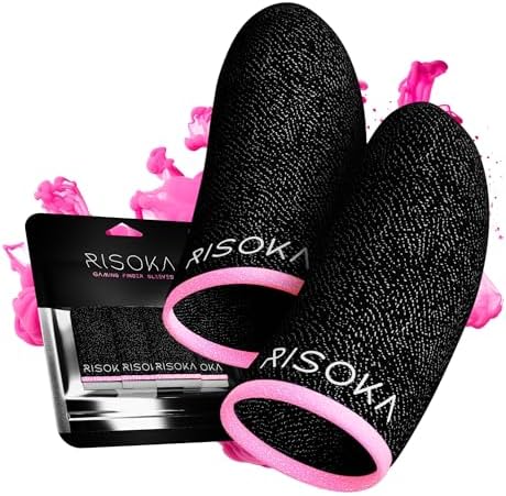 10 Pieces Gaming Finger Sleeves - Perfect Touchscreen Glide by RISOKA