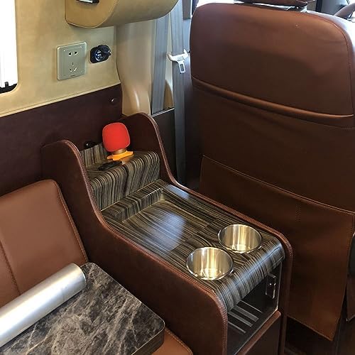 Stainless Steel Drop-in Cup Holder, 2pcs Single Car Cup Drink Holder Poker Table Drink Holder Computer Desk Ashtray for Sofa Boat Rv Couch Recliner Car Truck Poker Table - Image 3