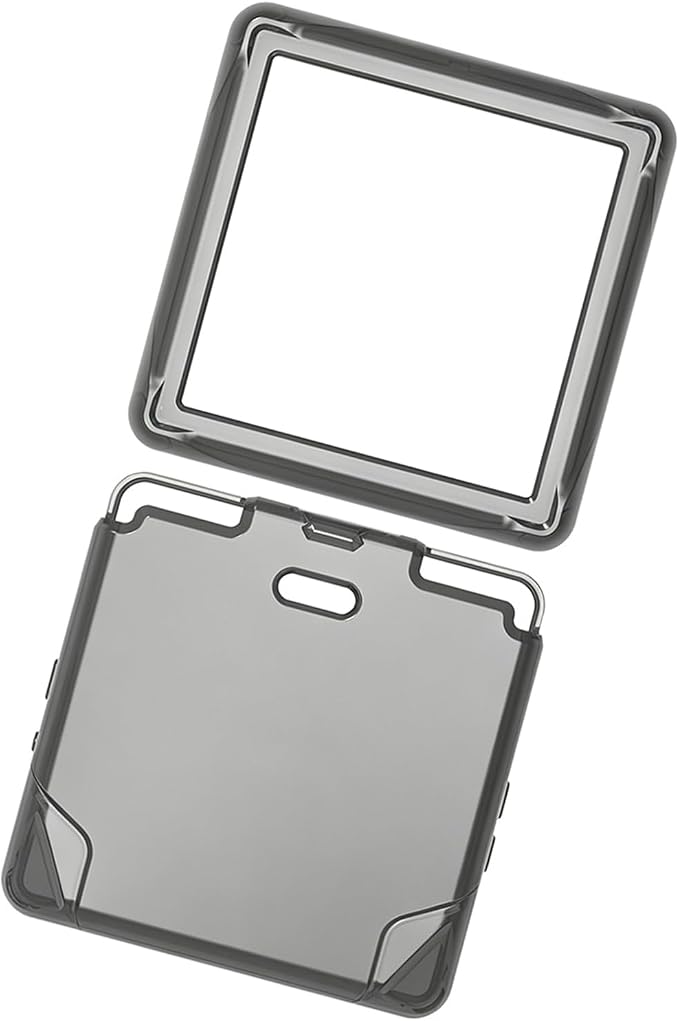 Clear TPU Cover Compatible for Anbernic RG Rotate Handheld Game Console, Shockproof Protective Case with Reinforced Corners, Anti Slip Fingerprint Resistant Gaming Shell by Unknown