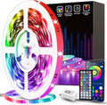 Tenmiro 32.8ft LED Strip Lights, RGB LED Smart Music Sync Color Changing LED Lights Strips with Remote LED Lights for Bedroom, Room, TV, Party by Tenmiro