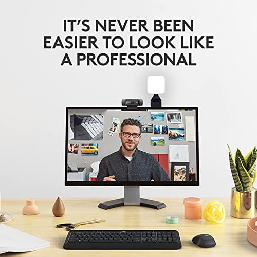Logitech C920x HD Pro + Logitech for Creators Litra Glow - The Perfect Solution for Great on-Camera Looks - Image 5