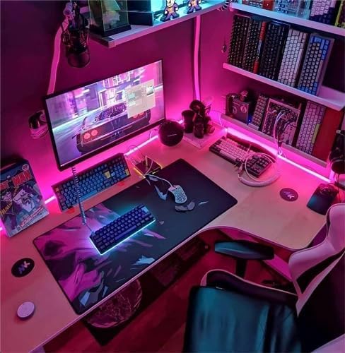 iNextStation 16.4FT DC12V LED Strip Lights Pink Neon Rope Lights (No Plug) - Image 6