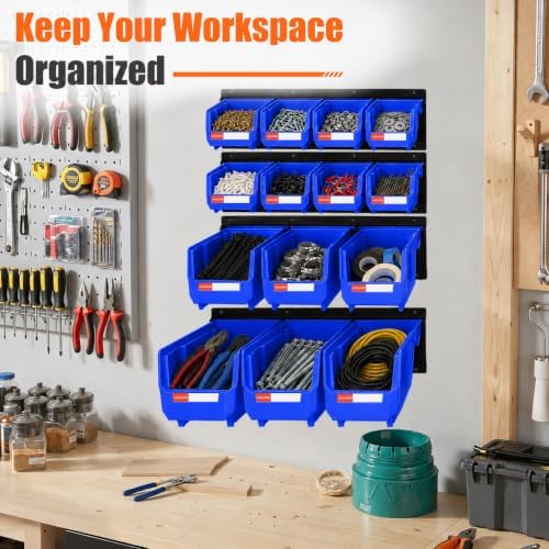 14pc Wall-Mounted Organizer V1 V2 V3 Master Combo Set Blue - Image 7