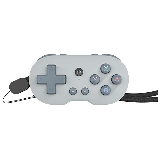 CRKD ATOM - Collectible Keychain Controller for Nintendo Switch, PC, Mac, Mobile and Smart TV (OG Grey) by CRKD