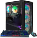 STGAubron Gaming PC Desktop,Core i5-13400F,RTX 3050 6G,16G DDR4,512G SSD by STGAubron