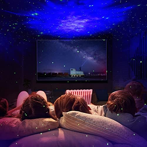 SFOUR Astronaut Galaxy Projector Night Light，Lights for Bedroom,Kids Room Decor Aesthetic, Adjustable Head Angle,Gift for Kids Adults Home Party Ceiling Decor，Christmas Gift - Image 6