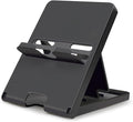 Stand Compatible with Nintendo Switch, Adjustable Switch Playstand, Foldable Phone Stand for Desk, Compact & Portable Switch Holder Accessories (Black) by ELIATER