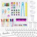 INCLY 70PCS Metal Peg Board Kit with 1/4" Pegboard Accessories by INCLY