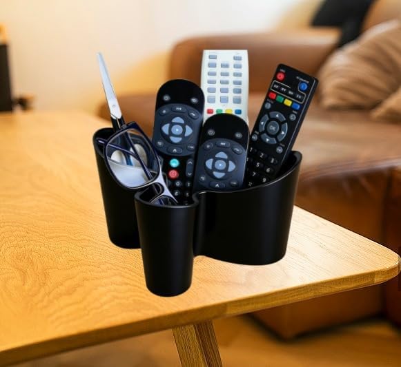Flower Shape Remote Control Holder Modern,Desk Organizer Storage Container - Image 3