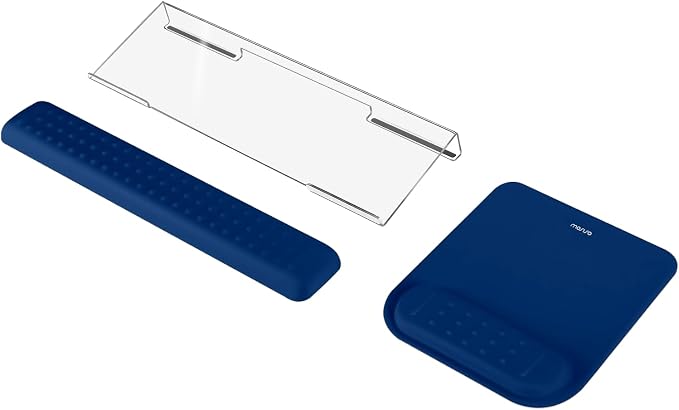 MOSISO Keyboard Stand&Wrist Rest Support for Keyboard &Mouse Pad Set by MOSISO