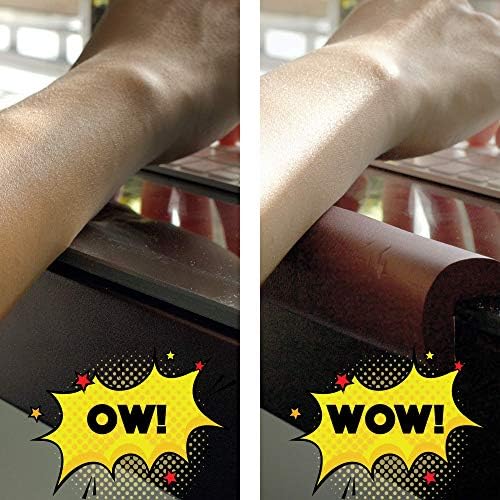 Ergo Edge | Protect Your arms from Sharp Table Edges! | 30" High Density Foam [Black] by Ergo+Home