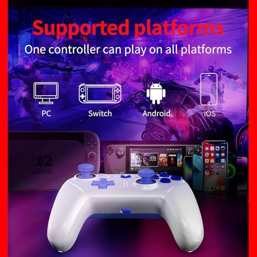 NBCP V8 Wireless Controller for Switch,Steam Deck,PC,Mobile - Image 2