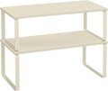 SONGMICS Cabinet Organizer Shelf, Set of 2 Spice Rack, Kitchen Storage by Unknown