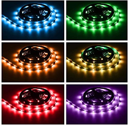 phopollo Led Strip Lighting Color Changing 32.8ft Flexible 5050 RGB - Image 2
