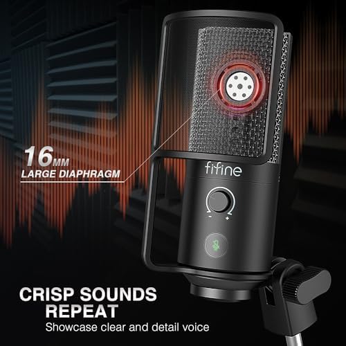 FIFINE T669PRO1 USB Studio Recording Microphone for Podcast, Singing - Image 2