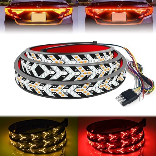DIBMS Upgraded 60” LED Tailgate Light Bar Strip with Fall Warning Signal by DIBMS