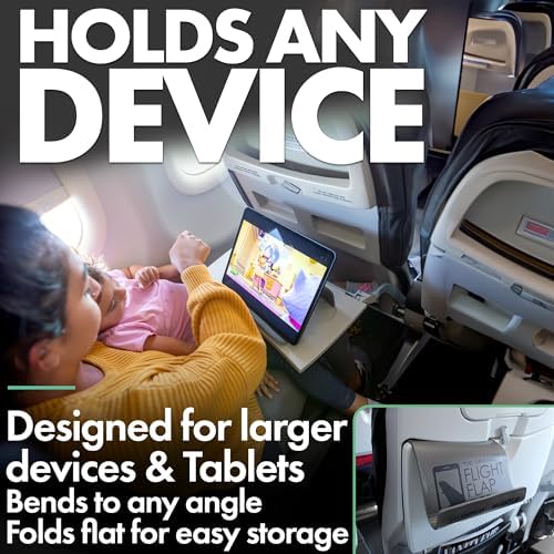 Flight Flap Airplane Phone Holder, Flexible Airplane Tablet Holder Travel - Image 4