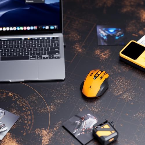 Uineer Wireless Mouse, 2.4GHz Rechargeable Computer Mouse, Battery Display - Image 6