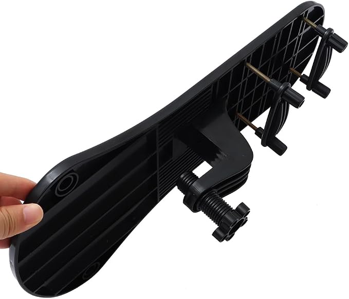 okhobby Arm Rest Mouse Pads,Desk Extender, Punch-Free Clamp on, Adjustable Armrest Wrist Support Attachment,Arm Rest for Desk and Chairs - Image 2