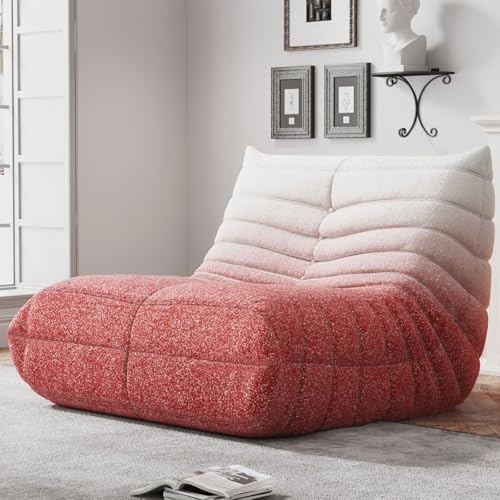 WHGBJA Bean Bag Chair for Adults, Lazy Bean Bag Sofa for Bedroom, Living Room, Reading, Gaming Floor Sofa Chair, Boneless, Comfy by WHGBJA